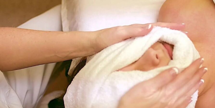 Techniques de massage utilisant des serviettes